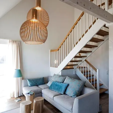 Reetdorf Geltinger Birk Kuenstlerkate Abendrot Feriehus