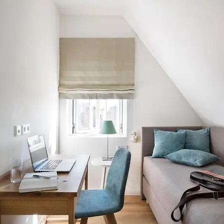 Feriehus Reetdorf Geltinger Birk Kuenstlerkate Abendrot *