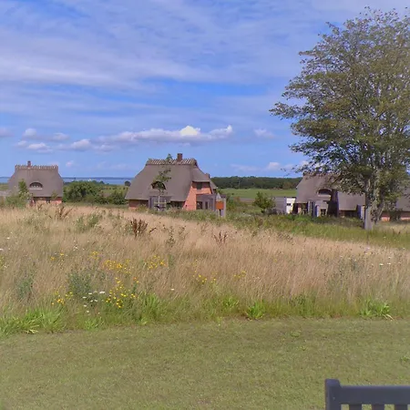 Holiday home Reetdorf Geltinger Birk Kuenstlerkate Abendrot